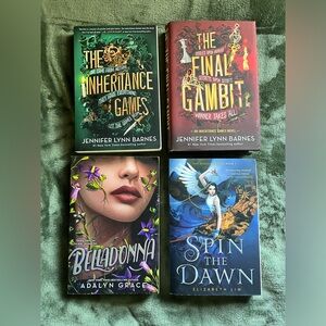 Lot of 4 YA books